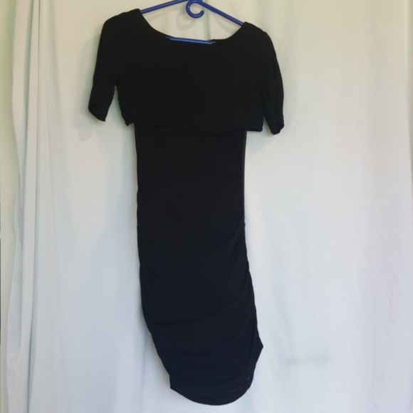 BCBGmaxazaria side zipper little black dress - Picture 5 of 7